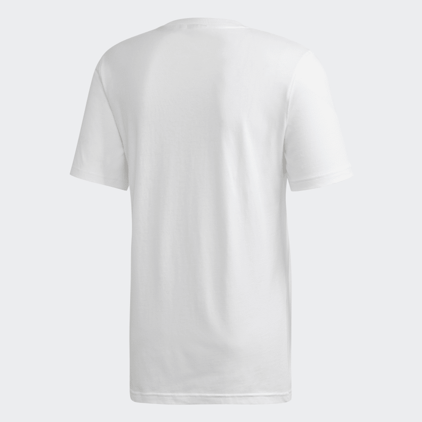 DIAGONAL LOGO TEE White-Fm3389