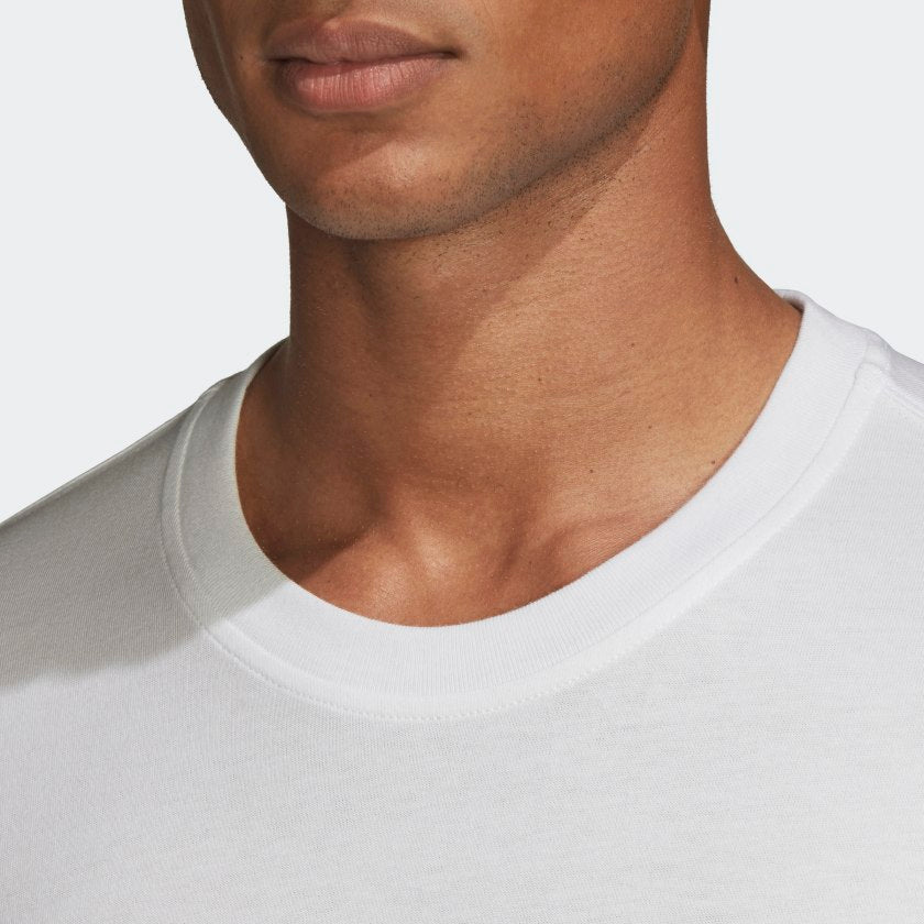 DIAGONAL LOGO TEE White-Fm3389