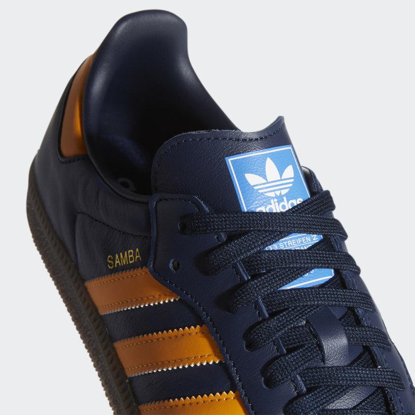 SAMBA OG SHOES COLLEGIATE NAVY / REAL GOLD / CLOUD WHITE Discount Store SAMBA OG SHOES COLLEGIATE NAVY / REAL GOLD / CLOUD WHITE Discount Store