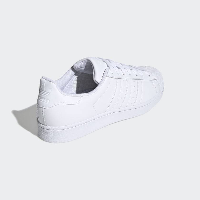 SUPERSTAR FOUNDATION SHOES CLOUD WHITE / CLOUD WHITE / CLOUD WHITE - Discount Store