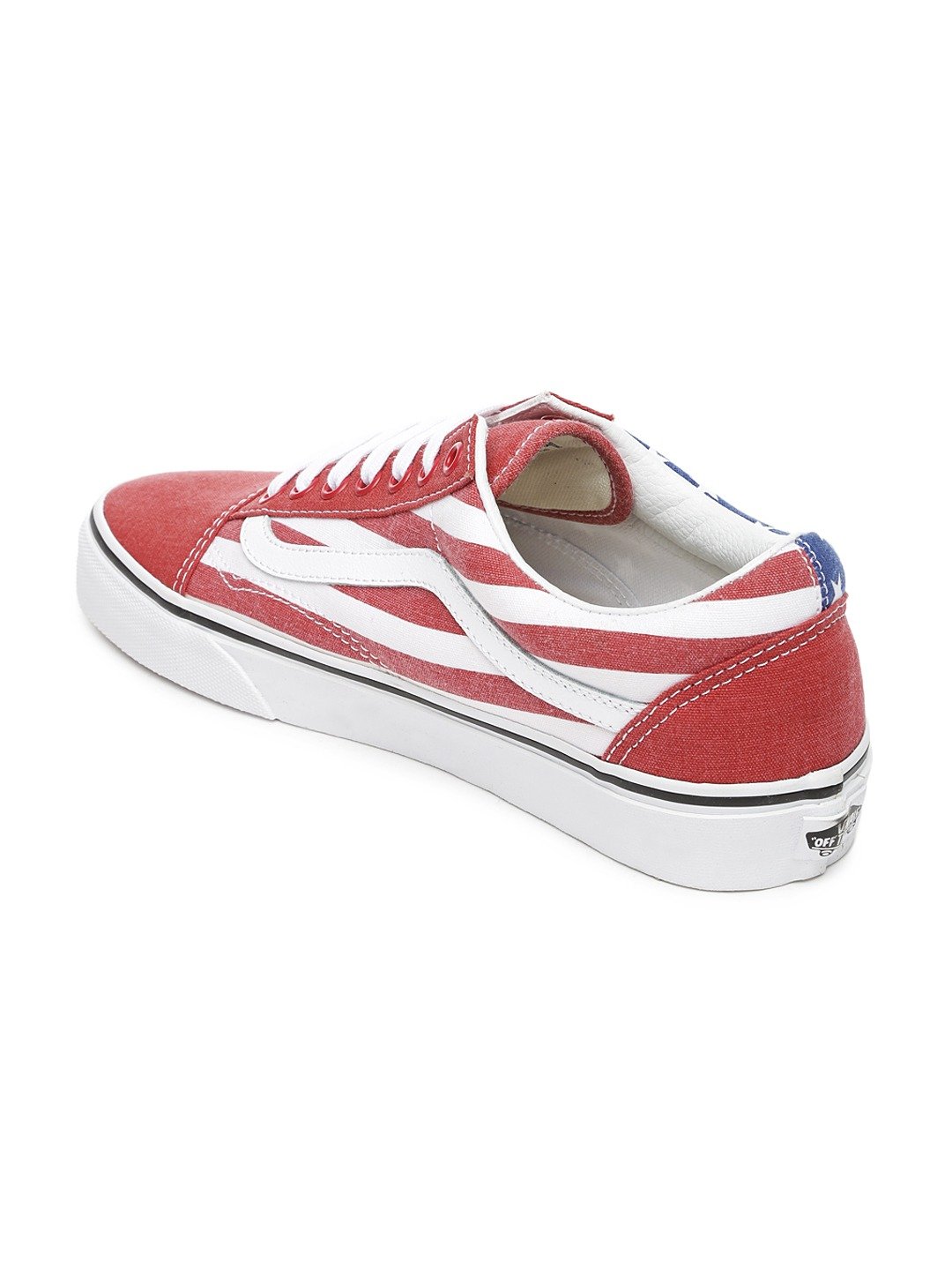 Red & Blue Old Skool Casual Shoes - Discount Store