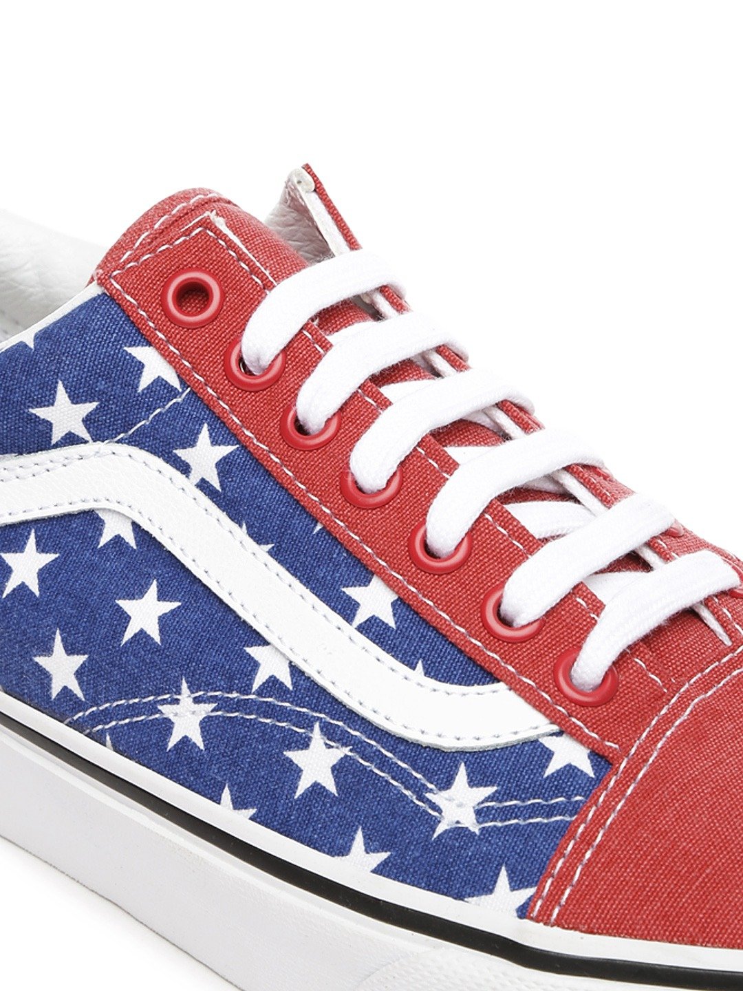 Red & Blue Old Skool Casual Shoes - Discount Store