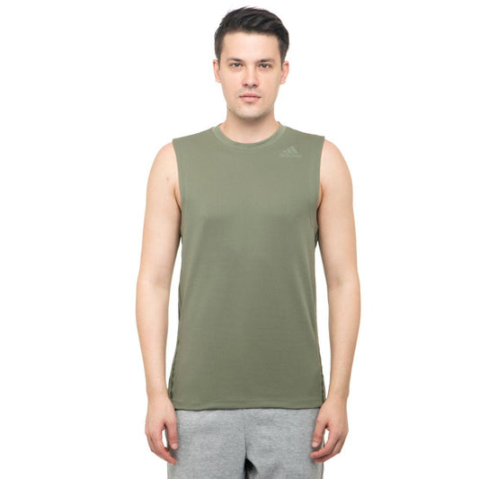 MEN'S ADIDAS TRAINING AEROREADY 3-STRIPES TEE - Discount Store