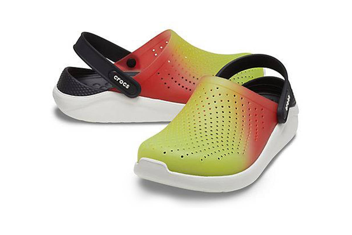 LiteRide Color Dip Clog Lime Punch/Scarlet-206597-3t9