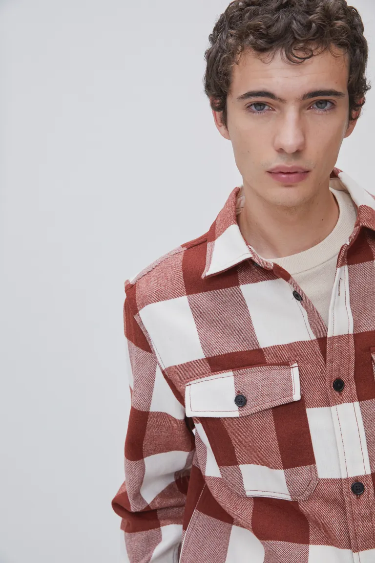 Twill Overshirt-0875217035