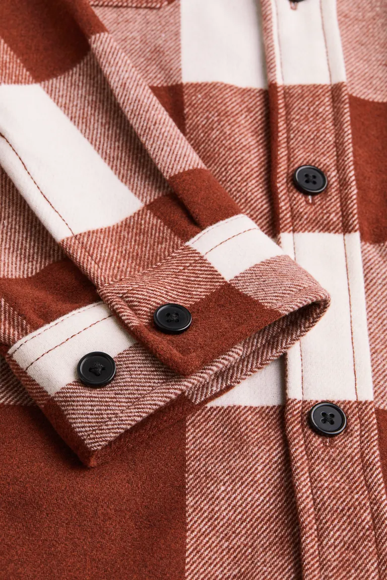 Twill Overshirt-0875217035