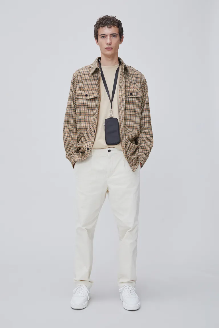 Twill Overshirt-0875217036
