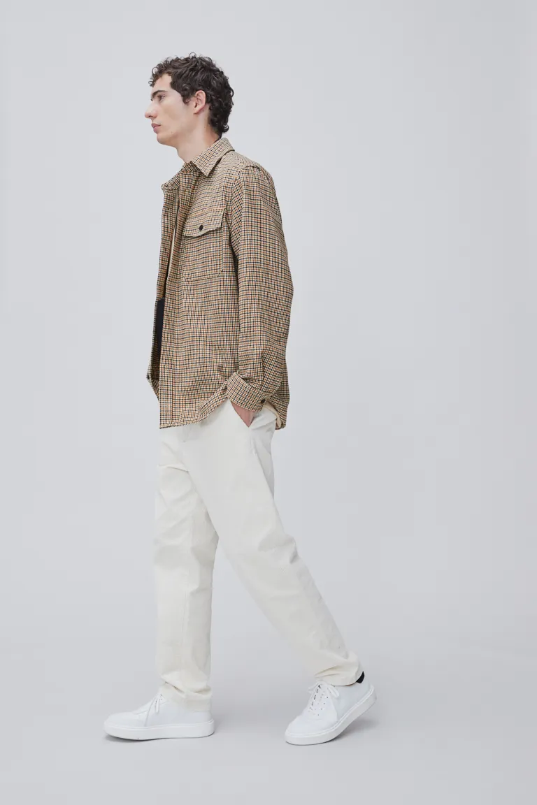 Twill Overshirt-0875217036
