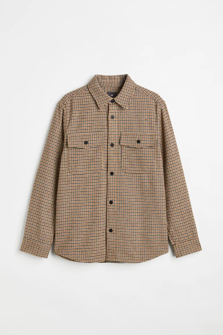 Twill Overshirt-0875217036