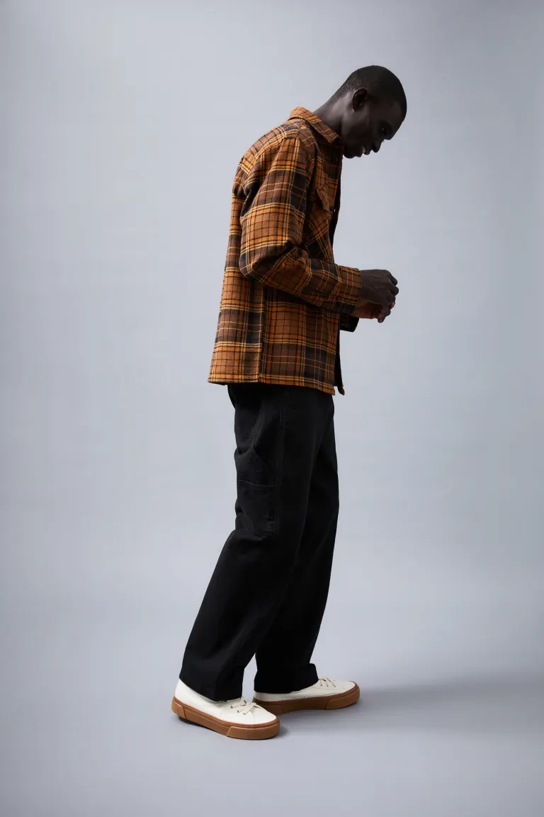 Relaxed Fit Overshirt-1070734002