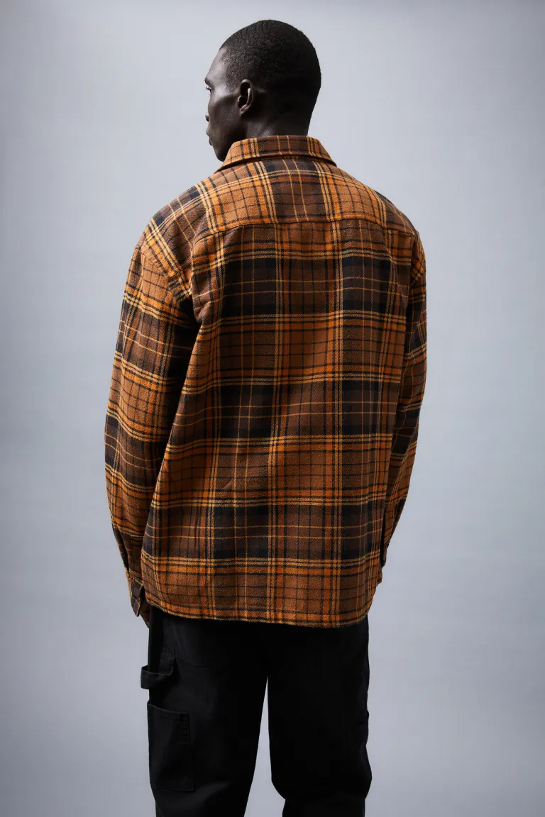 Relaxed Fit Overshirt-1070734002