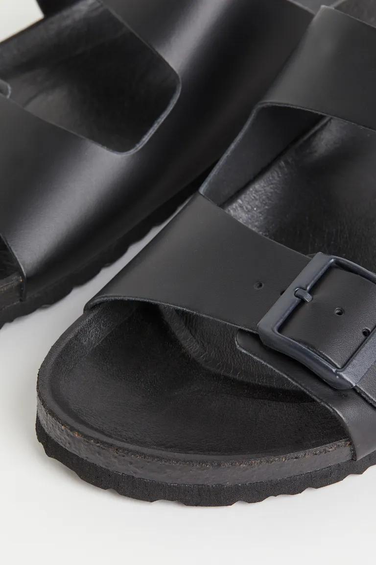 Leather mules-0853284006