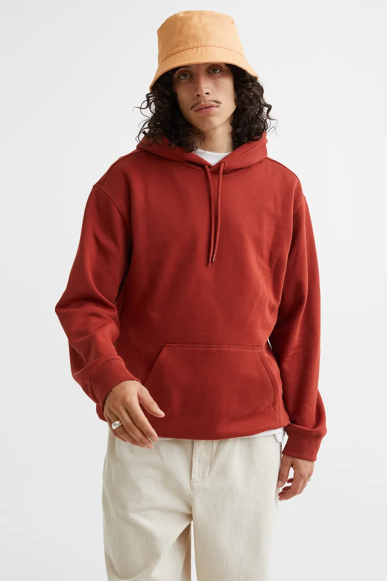 Relaxed Fit Hoodie-0970819046