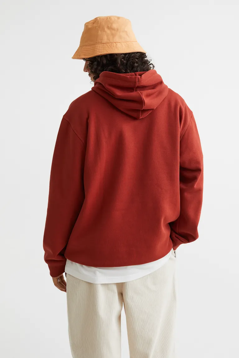 Relaxed Fit Hoodie-0970819046