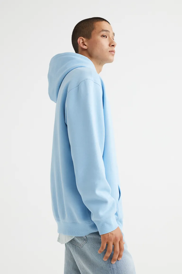 Relaxed Fit Hoodie-0970819040