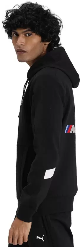 BMW MMS Hooded Sweat Full Sleeve Solid Men Casual Jacket-596097 01
