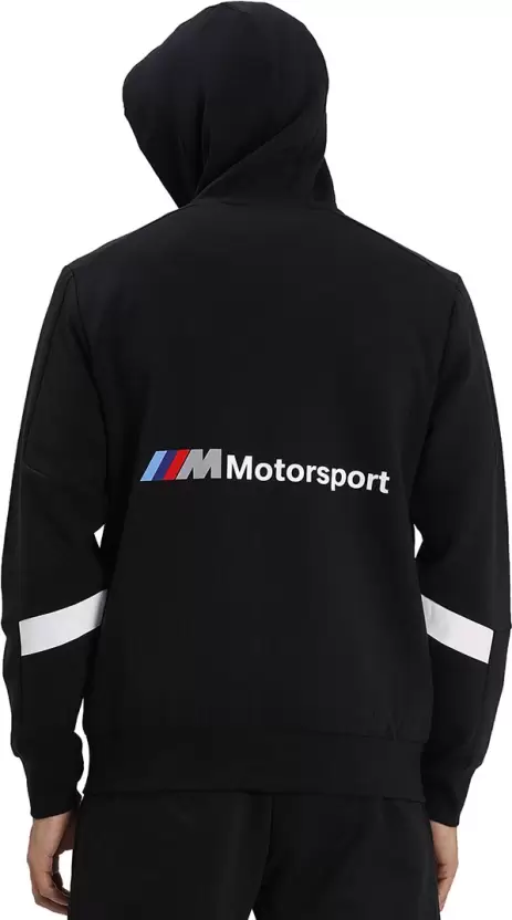 BMW MMS Hooded Sweat Full Sleeve Solid Men Casual Jacket-596097 01
