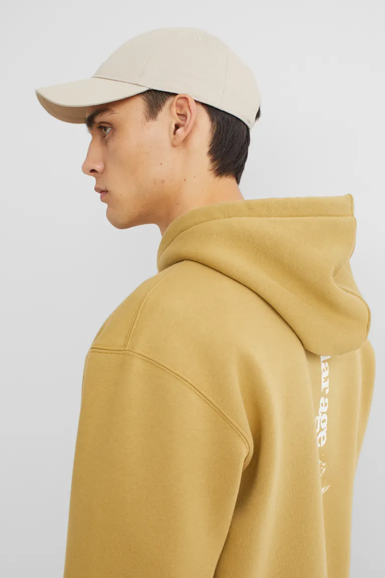 Relaxed Fit Hoodie-1019679027