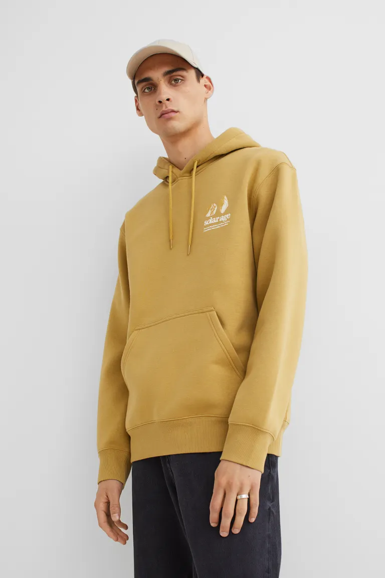 Relaxed Fit Hoodie-1019679027