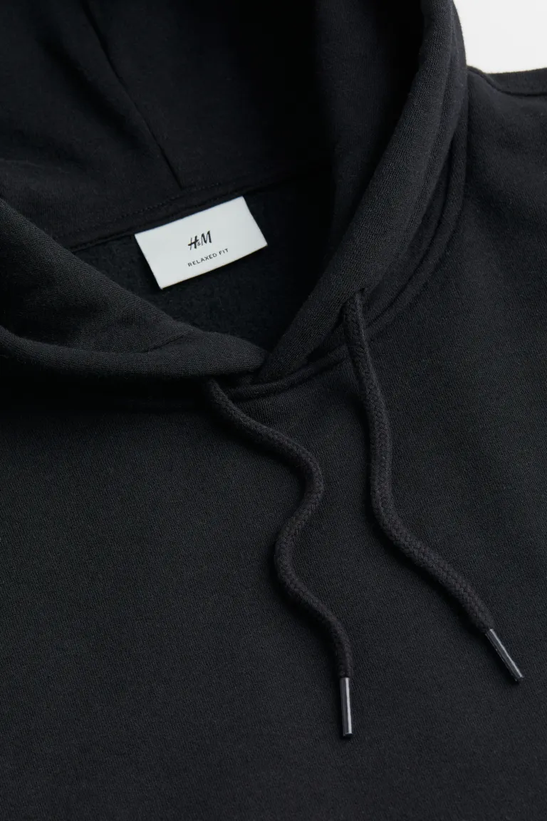 Relaxed Fit Hoodie-1019679035