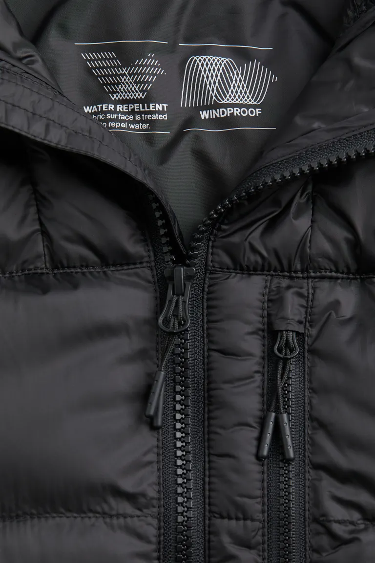 Water-repellent puffer jacket-1005888001