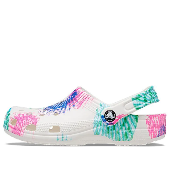 Classic clog Beach Unisex White Sandals-207858-928