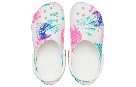 Classic clog Beach Unisex White Sandals-207858-928