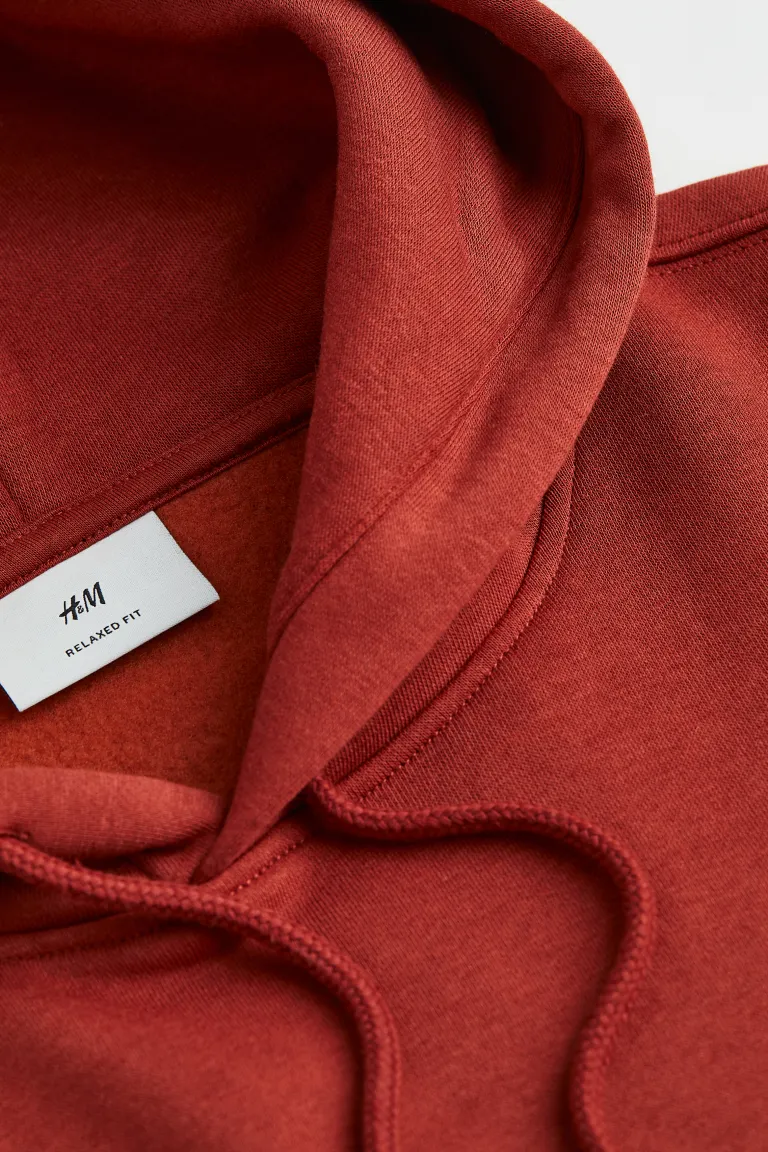 Relaxed Fit Hoodie-10196790380