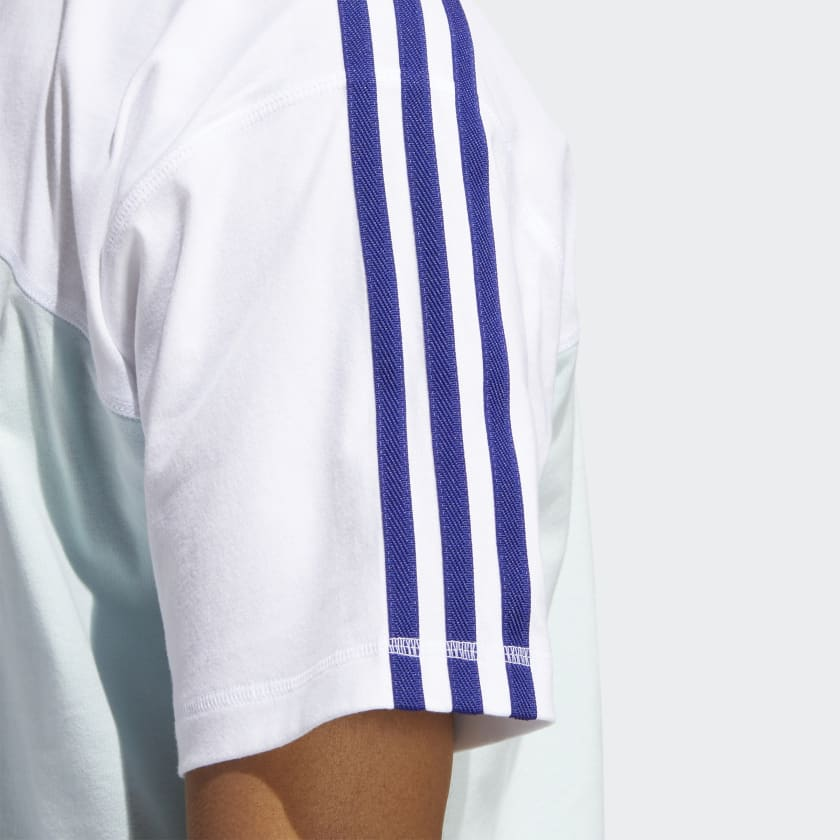 BLOCKED 3-STRIPES TEE-Hc2101