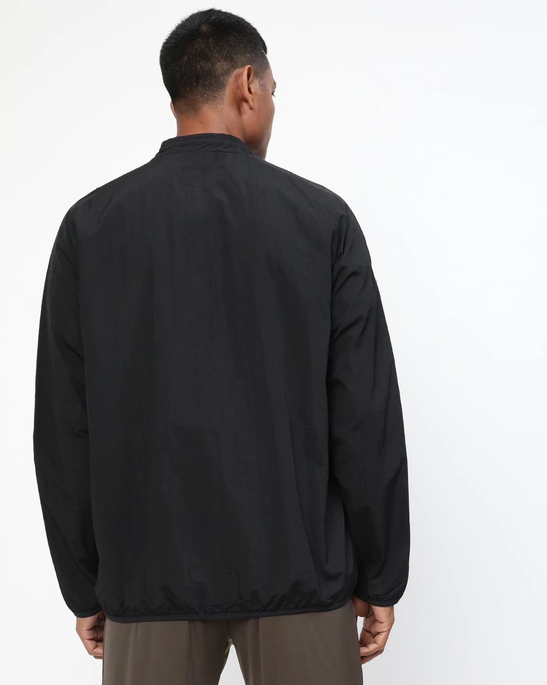 Logo Print Bomber Jacket-Hd9871