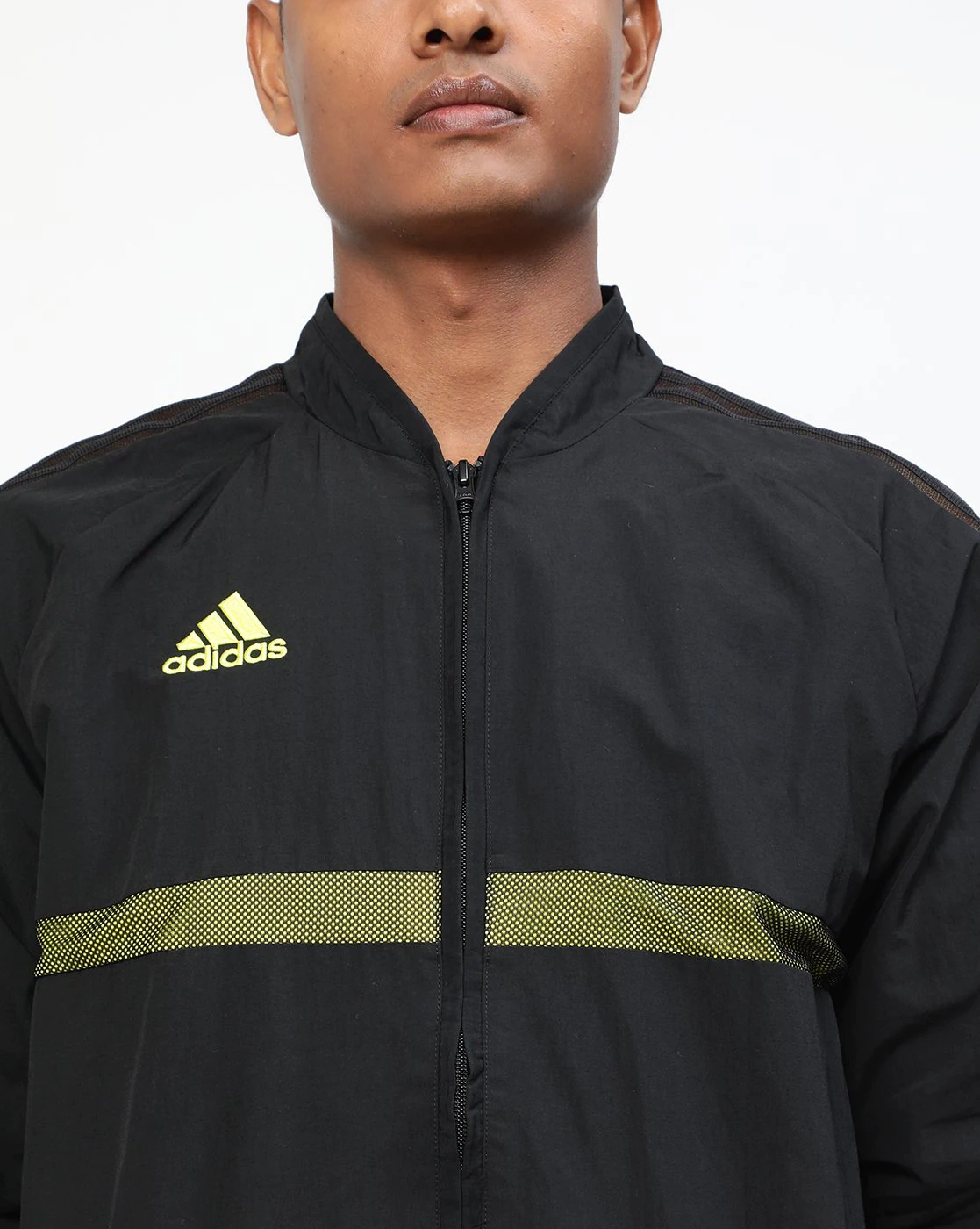 Logo Print Bomber Jacket-Hd9871