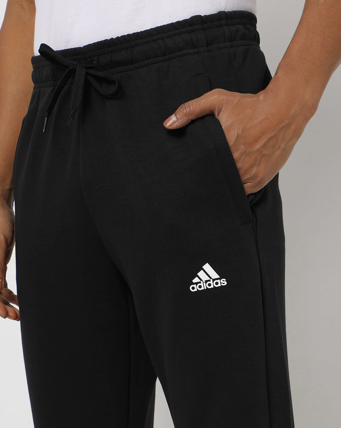 Straight Track Pants with Insert Pockets-Hr3203