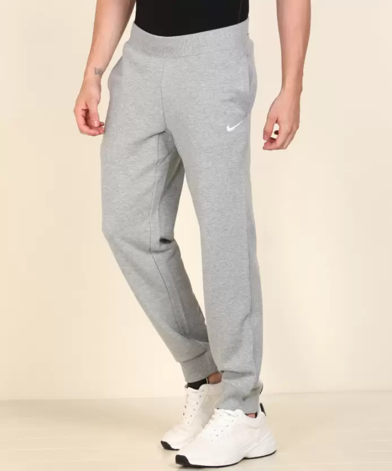 Solid Men Black Track Pants-Cz2855-063