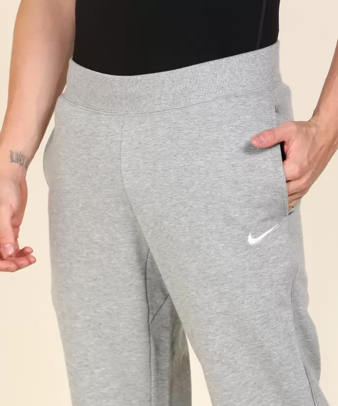 Solid Men Black Track Pants-Cz2855-063