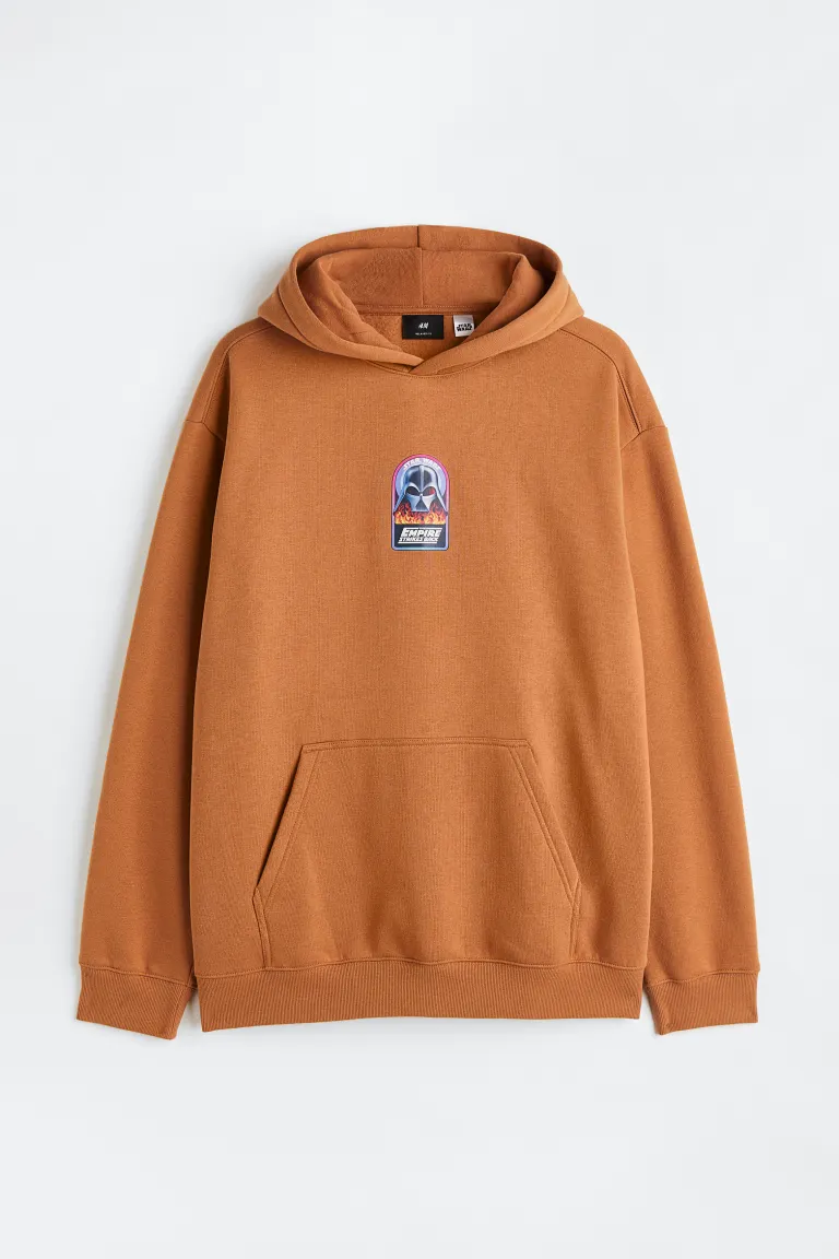 Relaxed Fit Hoodie-1065654015