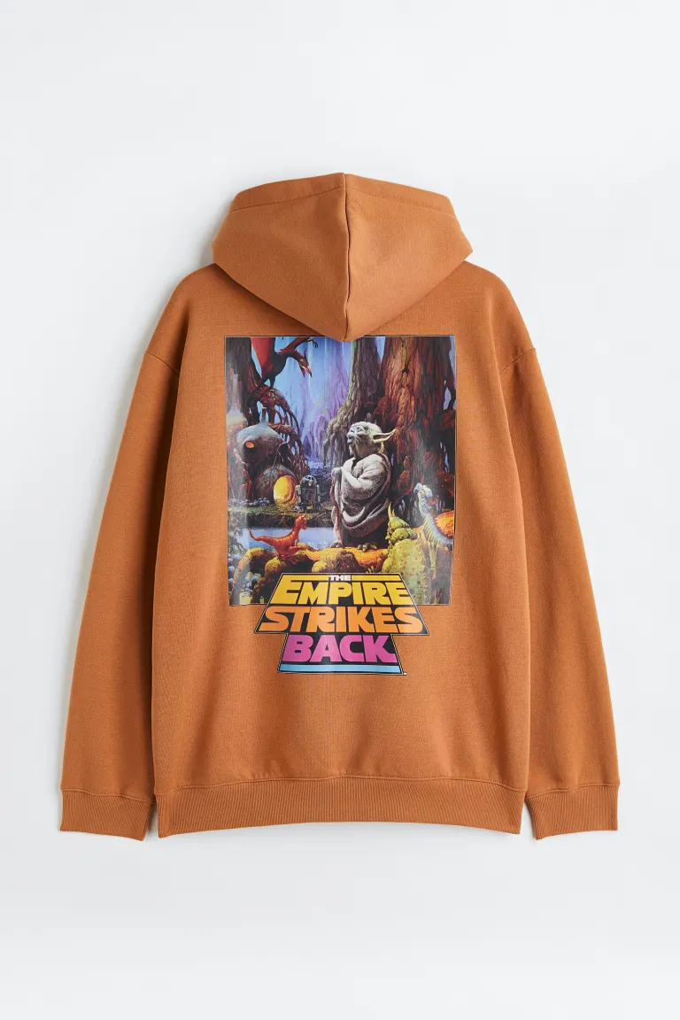 Relaxed Fit Hoodie-1065654015