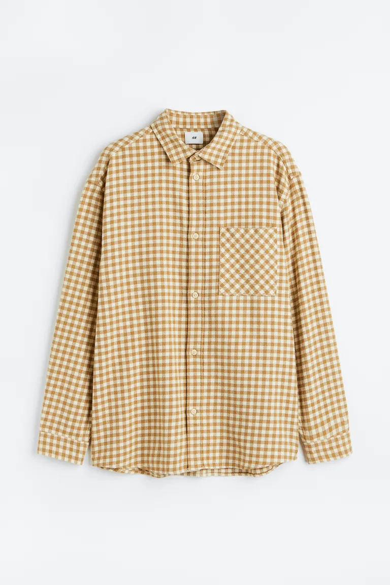 Cotton twill shirt-1083896004