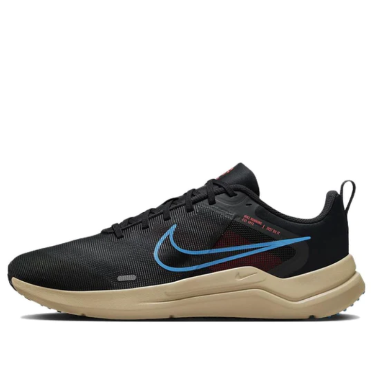 Nike Downshifter 12 Black Blue-Dd9293 008