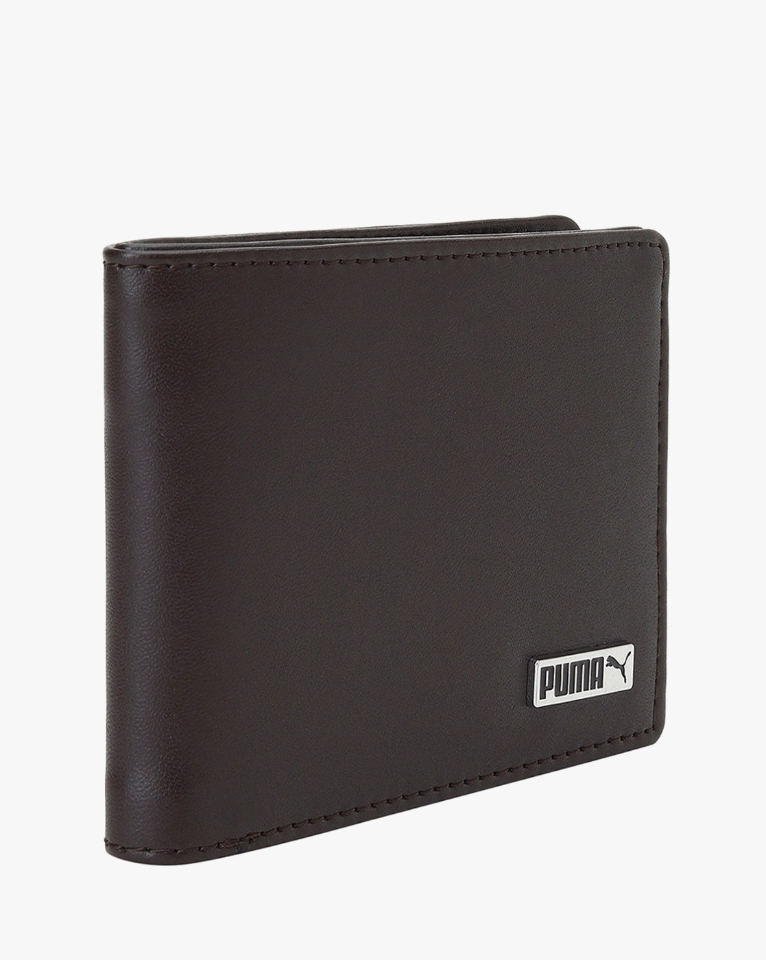 Bi-Fold Wallet with Metal Logo-054054 03
