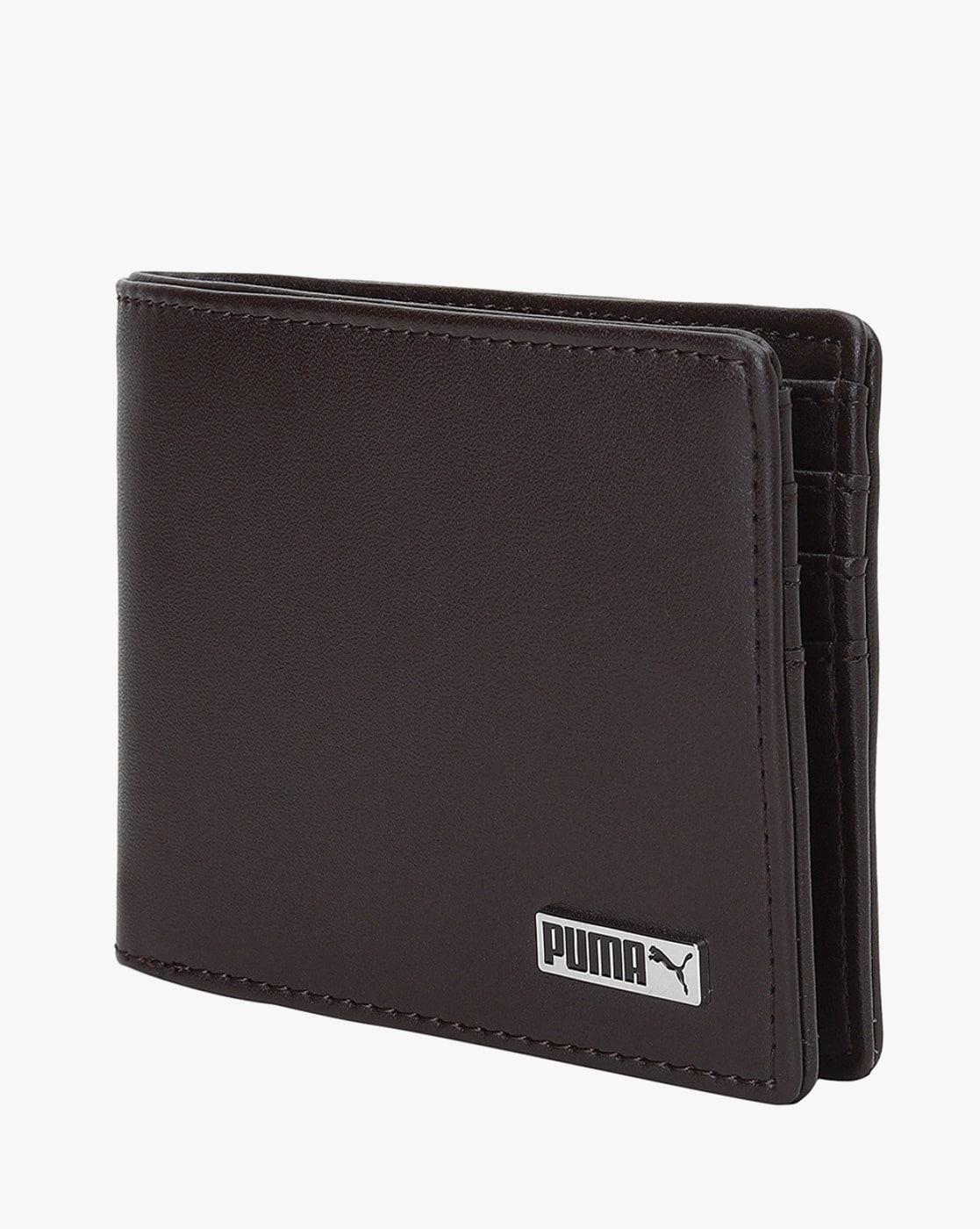 Bi-Fold Wallet with Metal Logo-054054 03