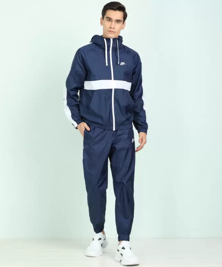 Solid Men Track Suit-Bv3026-411