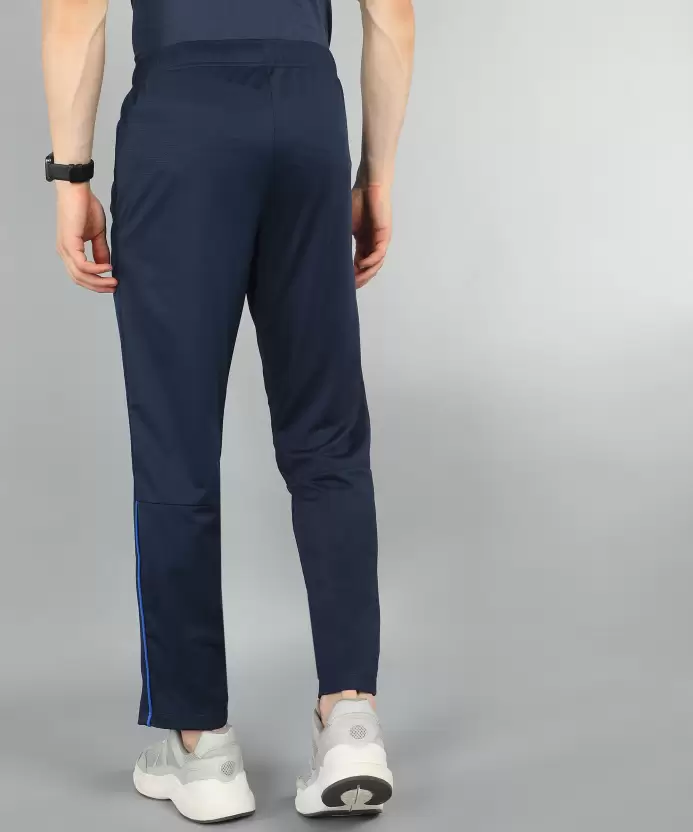 Dri-FIT Men Self Design Blue Track Pants-Dm6598-451