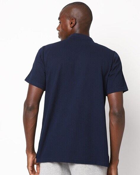 Polo T-shirt with Contrast Side Taping-H18916
