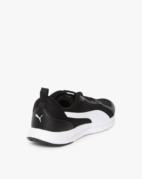Panelled Lace-Up Sports Shoes-37100002