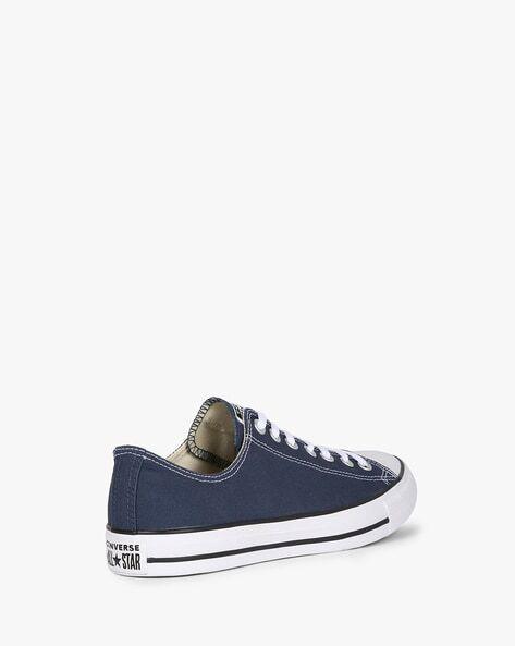 Cnew Canvas Lace-Up Sneakers navy-150767c