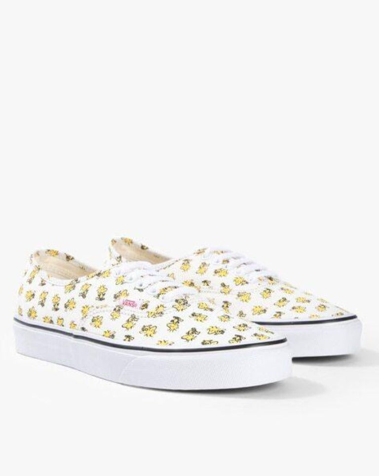 Peanuts Print Low-Top Lace-Up Casual Shoes-Vn0a38emoqz1