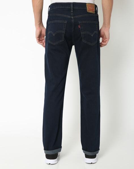 Washed Slim Fit Jeans-18298-1025