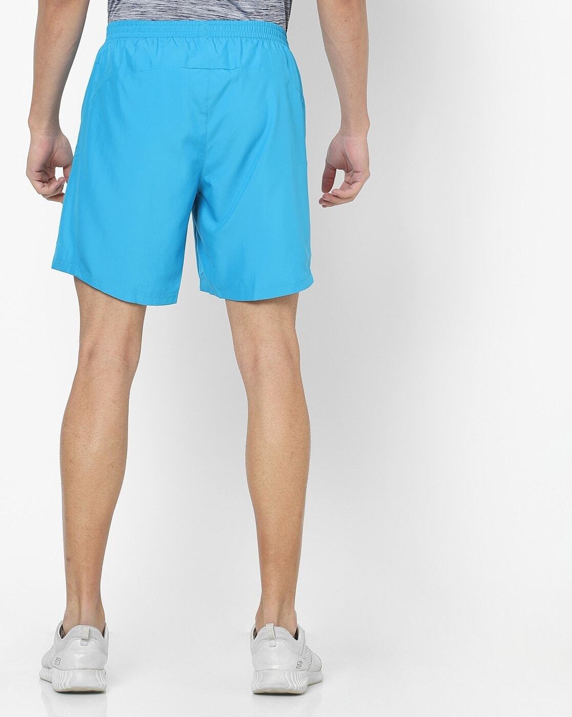 Flat-Front Shorts with Insert Pockets-Ha8570