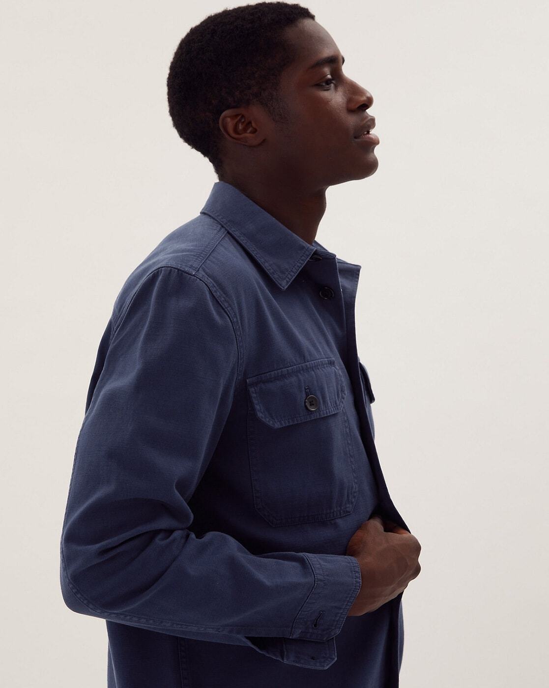 Solid Shackets Shirt-25129939