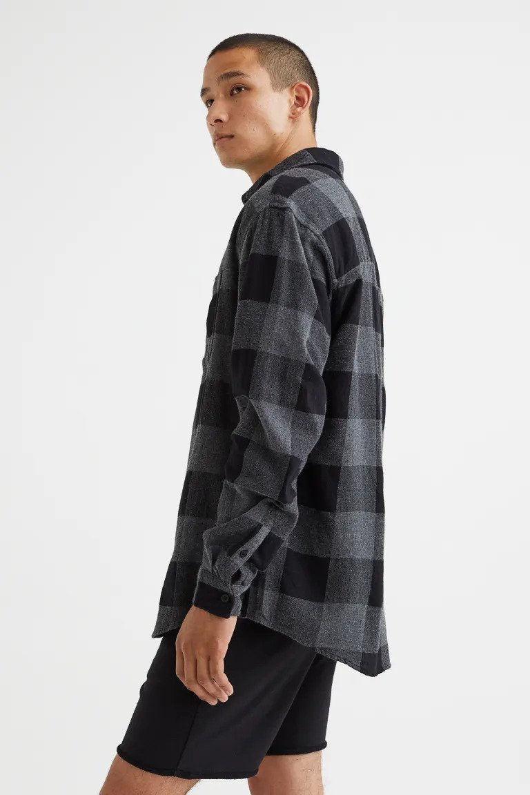 Relaxed Fit Twill shirt-1032855014